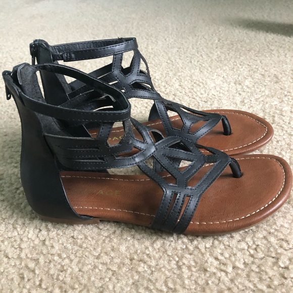 rampage strappy flats